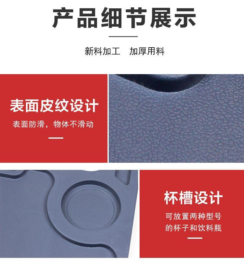 Truck Multifunctional Steering Wheel Table, In-Vehicle Plastic Multifunctional Semi-Trailer Dining Table, Driver's Cabin