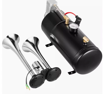 Cross-Border 12V Car Air Hava nasosu - air-horn-air-pump-black-standard