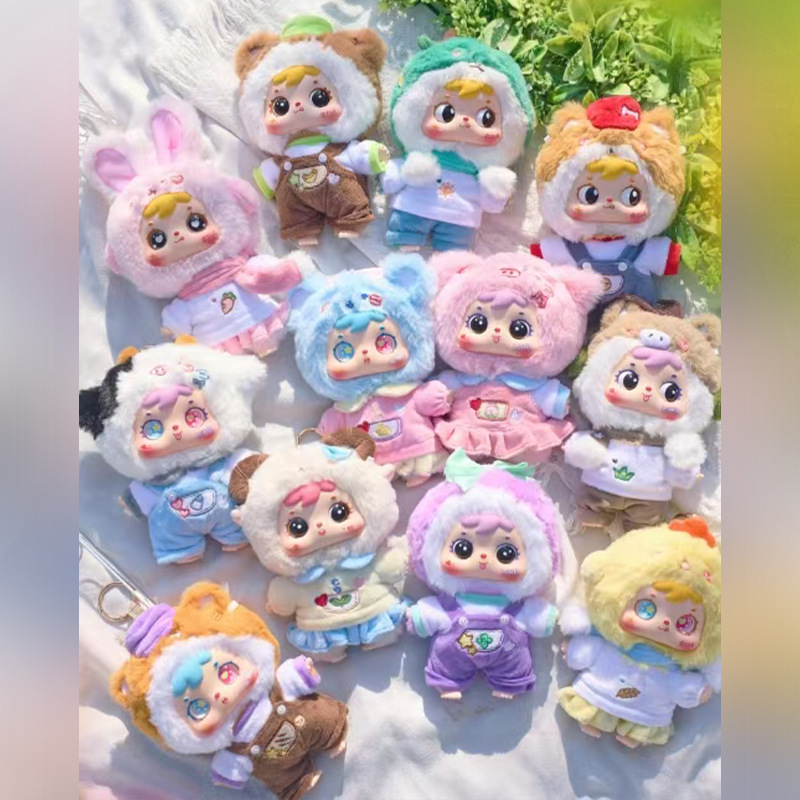 三小毛(Samuel)miniの小さな動物のぬいぐるみ