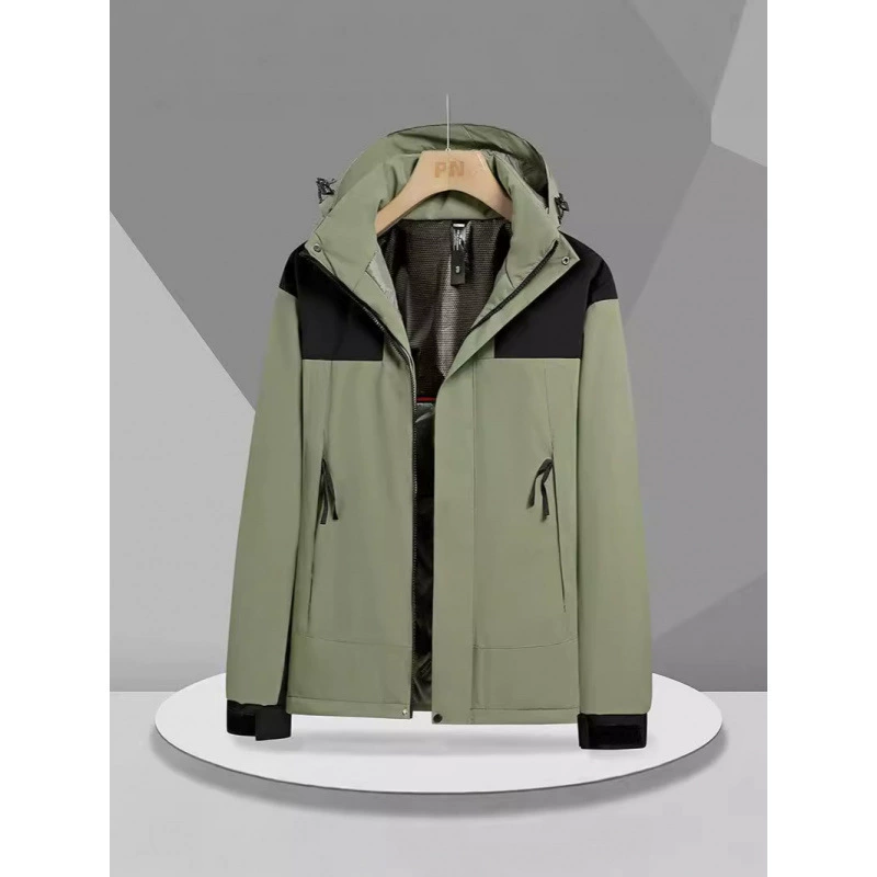 Warm windproof waterproof demi-season down jacket