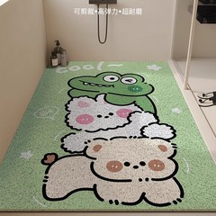 浴室ワイヤーリング滑り止めマット、高齢者や子供用のシャワーバスルームフットマット、落下防止マット、トイレバスルームフロアマット
