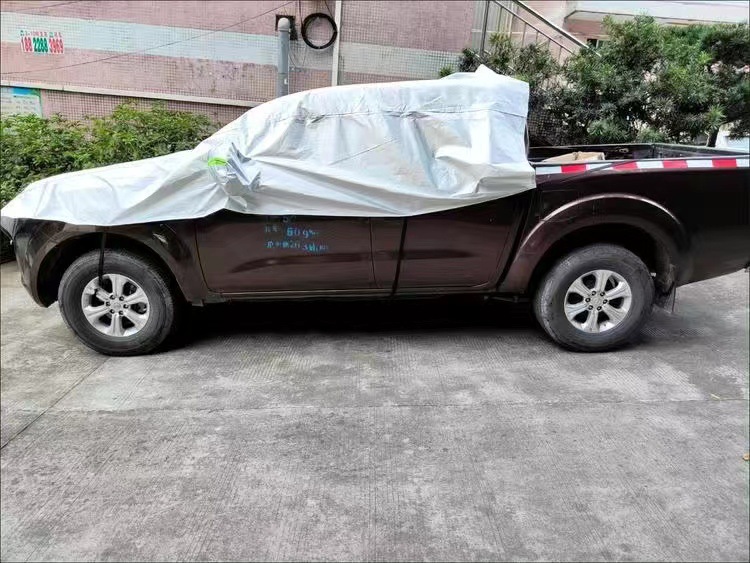 For cross-border car cover half cover Great Wall pickup sun shade 50 Bell truck sun protection thermal insulation car cover