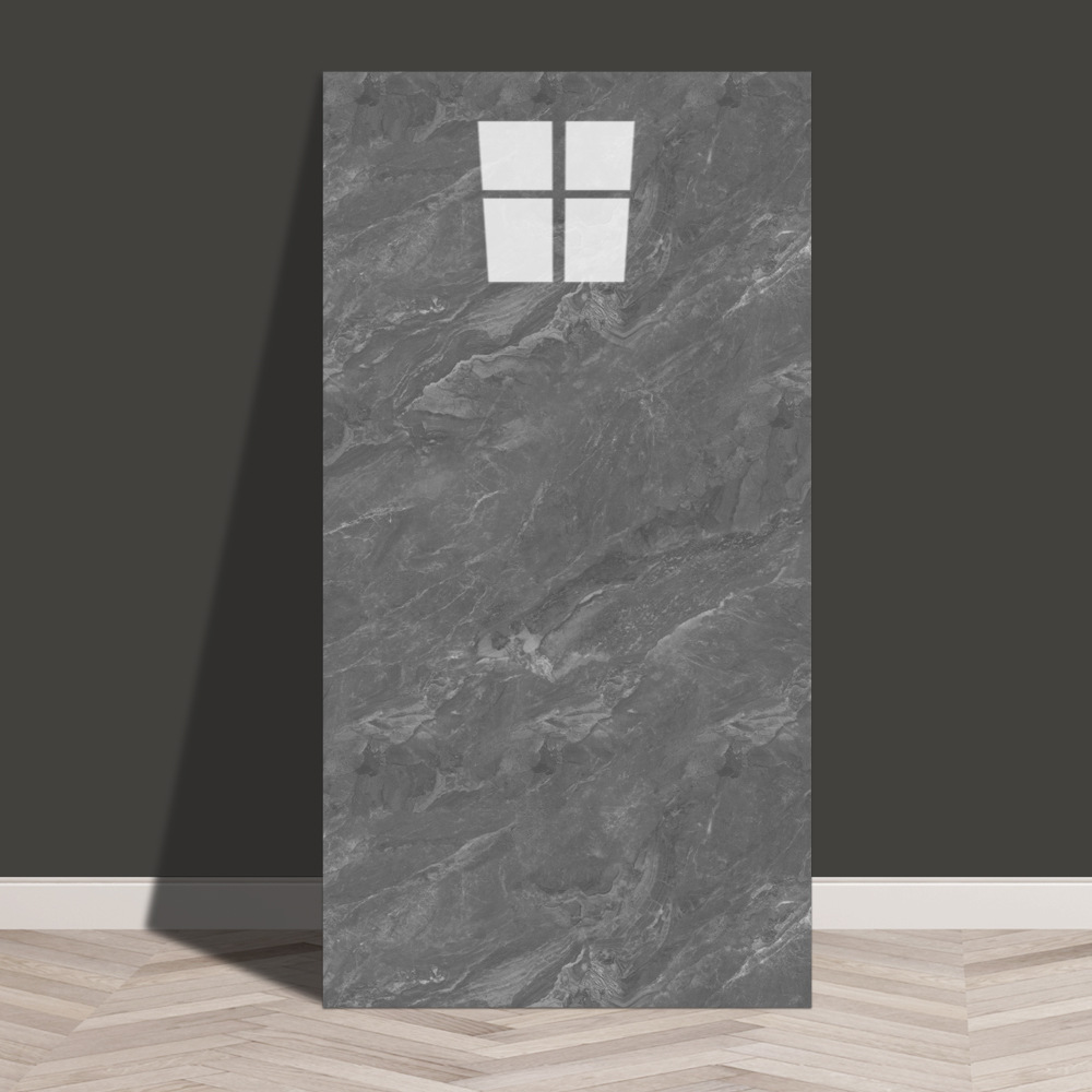 azulejos imitados mármol pegatinas de pared PVC placa de aluminio y plástico decoración papel pintado impermeable a prueba de humedad papel pintado autoadhesivo pegatinas de cocina