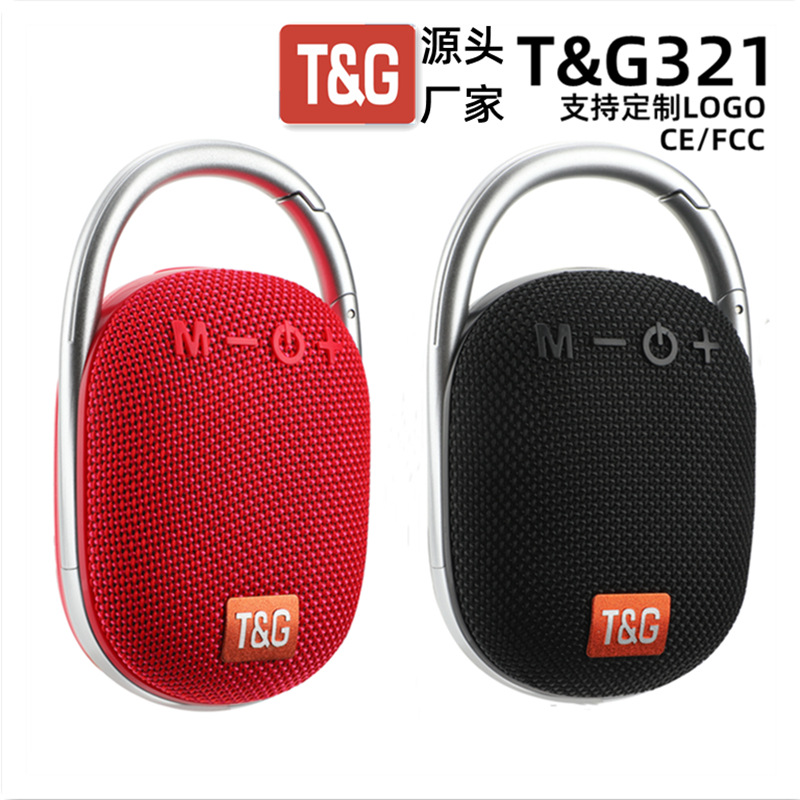 Transfronteriza nuevo TG321 Bluetooth altavoz portátil mini tws pareado pequeño audio creativo led Bluetooth audio