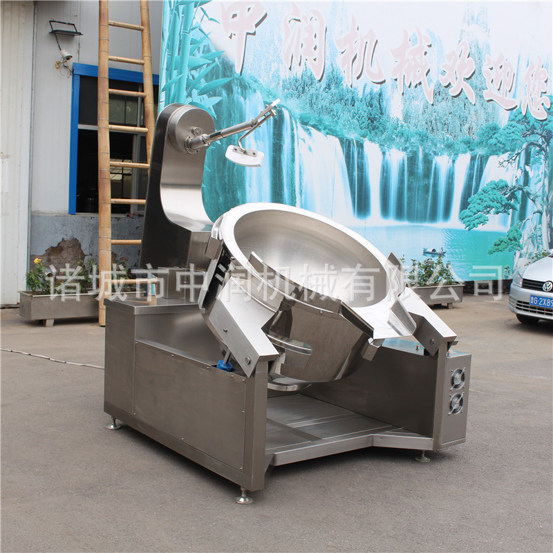 全自动绿豆沙搅拌炒锅 豌豆糕不停翻炒锅 多头双头均可