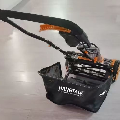 草坪花园除草机卷筒滚筒割草机锂电割草机手持电动割草机无线充电