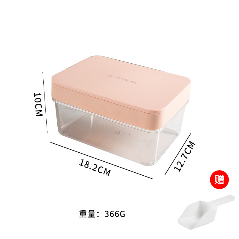 Grille de hielo molde de hielo prensado silicona hockey hielo caja de hielo de plástico refrigerador congelación caja de hielo especial transfronteriza grille de hielo