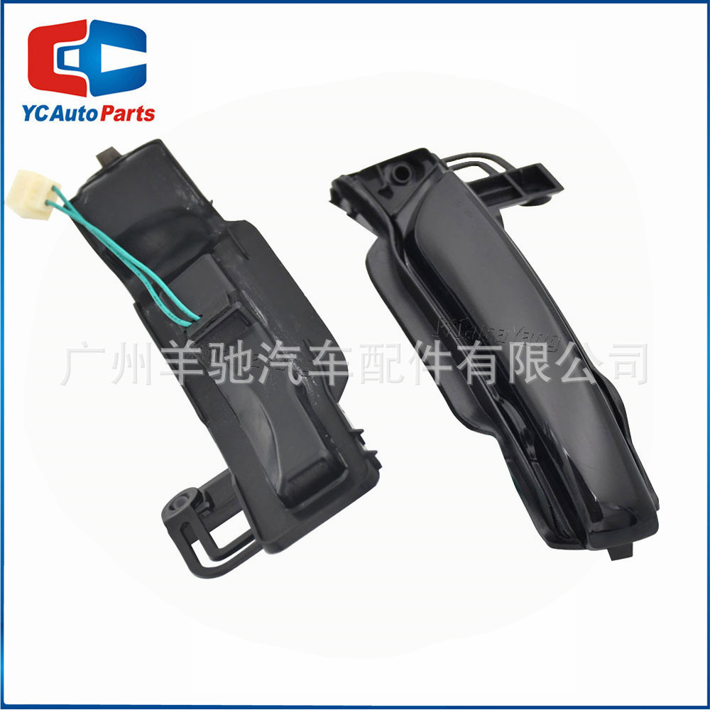 Aplicable a Jeep Grand chenoji 11-20 espejo retrovisor luz LED espejo retrovisor Luz de señal de giro modificación