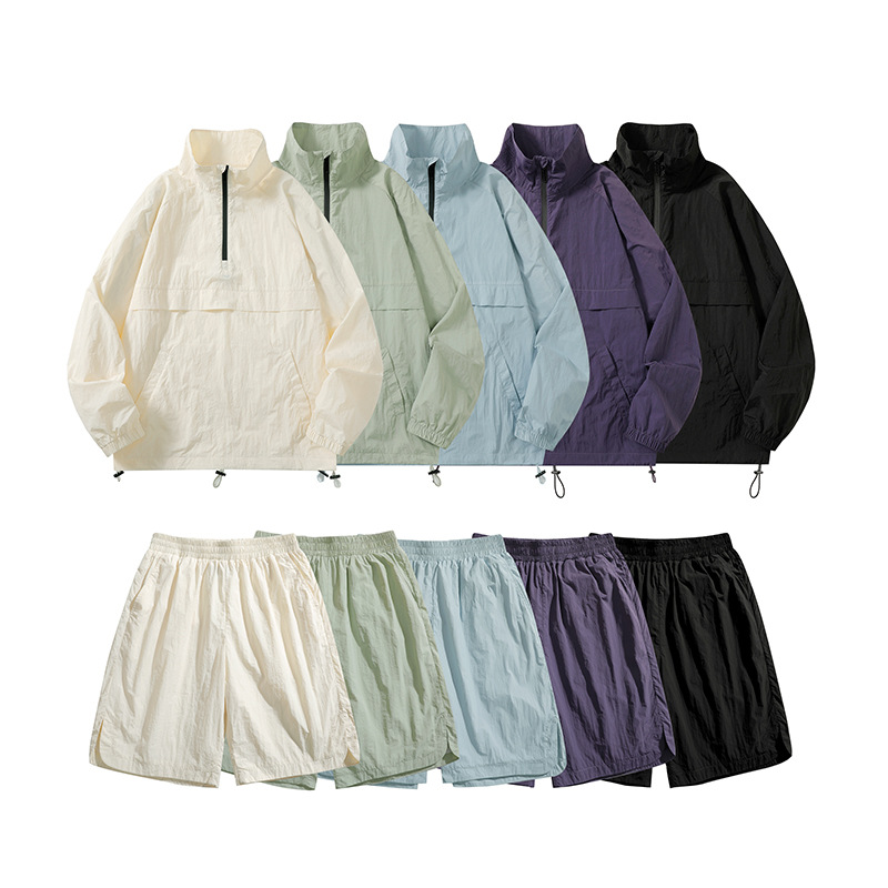 2025 Spring New Trendy Brand Trendy Casual Jacket Men's Windproof and Waterproof Jacket