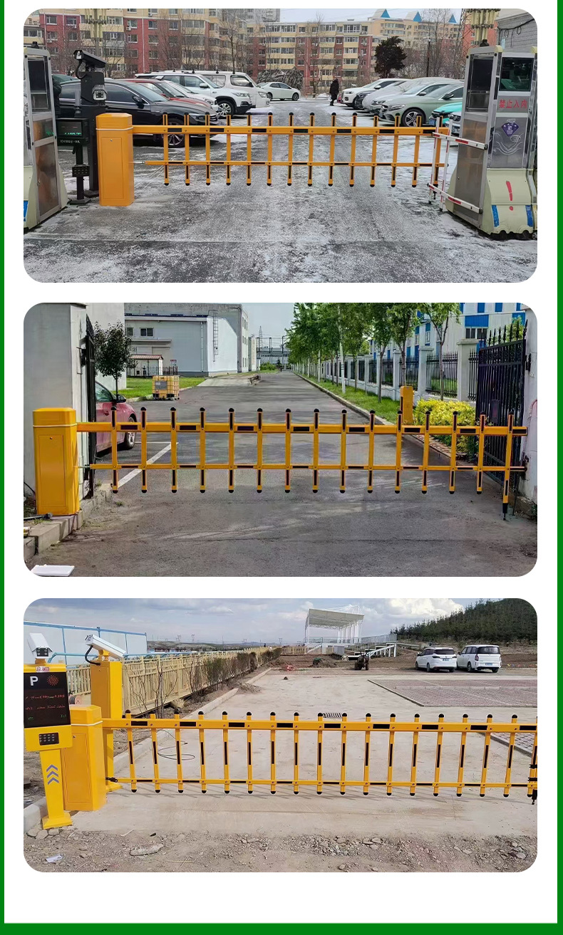 Parking lot barrier gate charging management system License Plate Recognition community Vehicle Access Control System intelligent barrier gate integrated machine