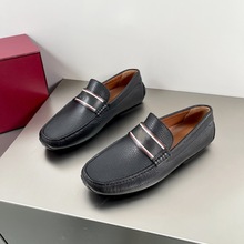 B家 新款金属扣男士时尚休闲鞋低帮鞋豆豆鞋男鞋司机鞋单鞋乐福鞋