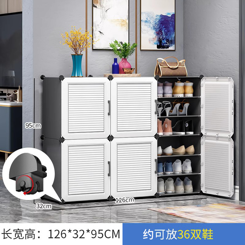 【자석문★도르래 포함] 두꺼워진 3열 6겹 [청소가 편리하고 이동 가능]