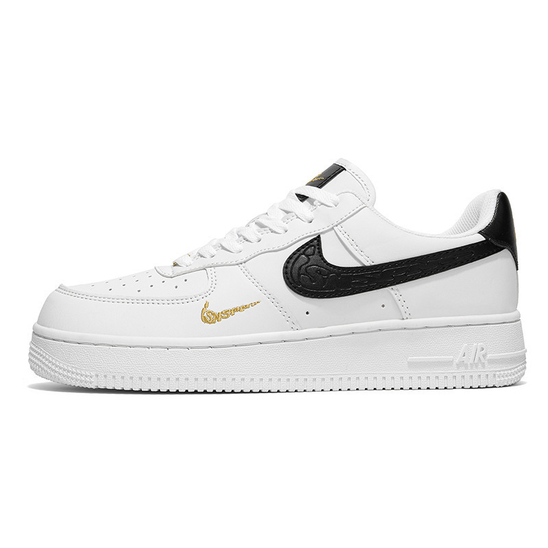 AF1 에어포스 화이트 블랙 골드