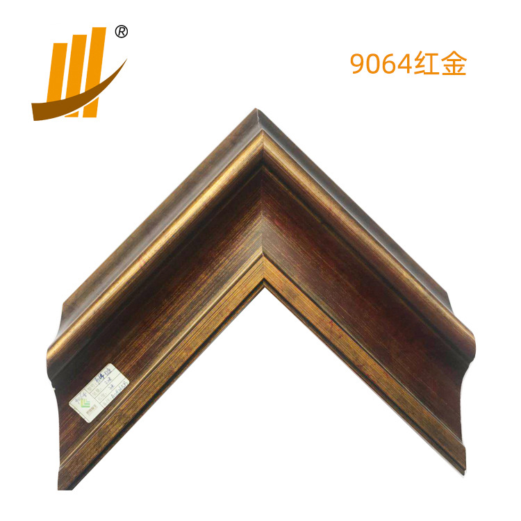 金银箔木质相框条实木画框油画框条装饰线条批发
