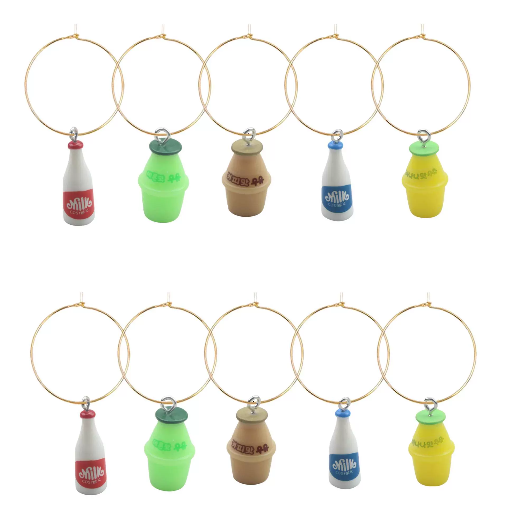 Стерео миниатюрная искусственная бутылочка для йогурта или молока из смолы, разноцветная, подвеска для вечеринок, украшение для воды, кубок, декор для Etsy