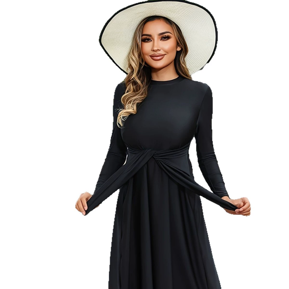 Лонг-слайв, купальник, набор, (AliExpress), wish, (跨境贸易), солнцезащита, оптовый