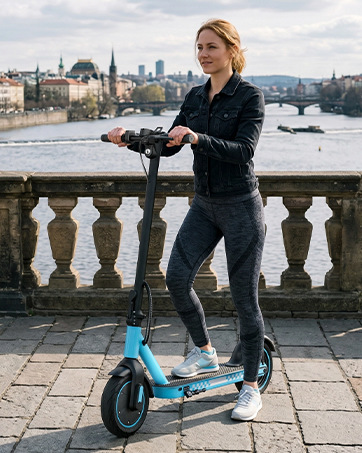 Electric Scooter Foldable 10inch Overseas Warehouse Wholesale High-Power Adult Mobility Scooter