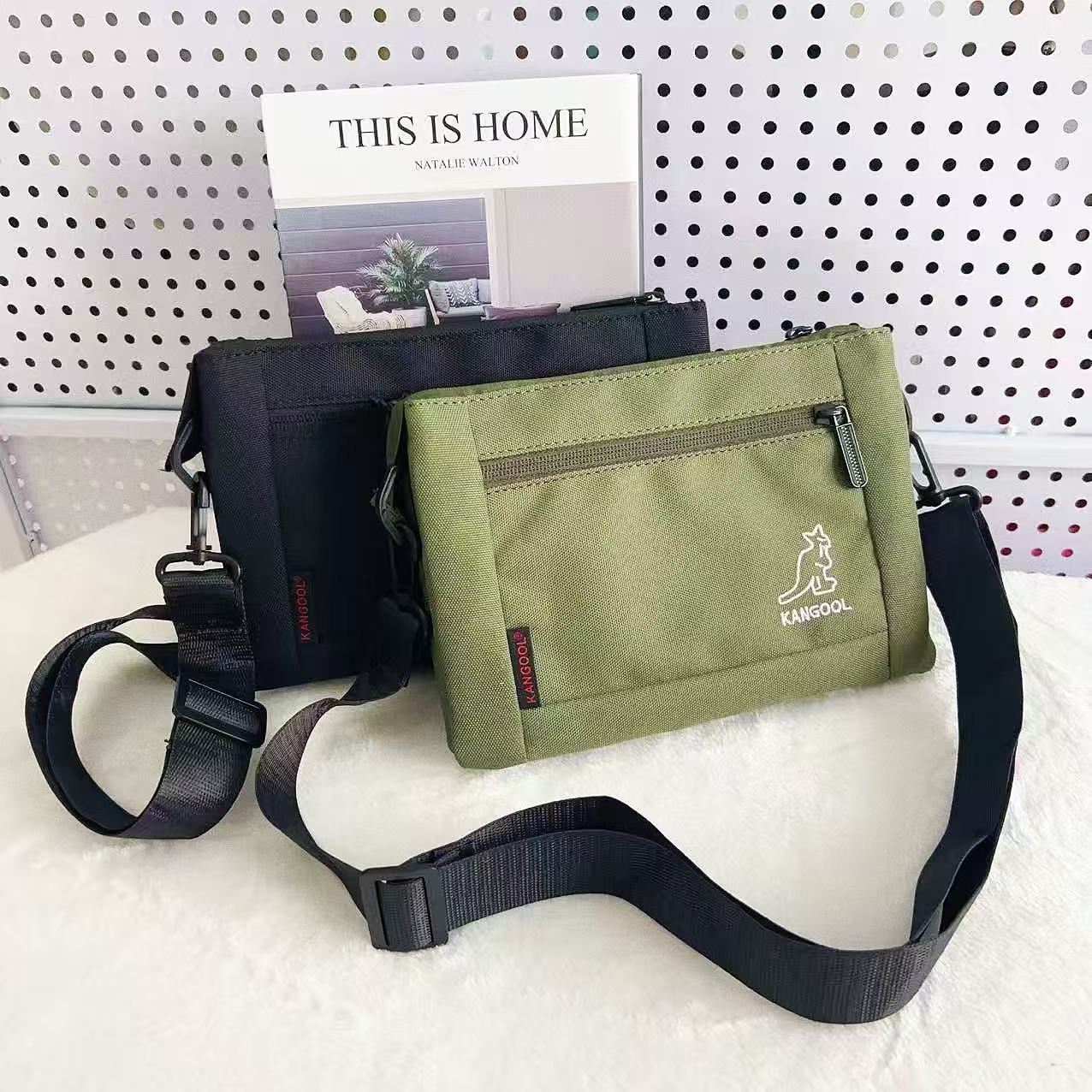 2026 Crossbody Bag for Men, Casual Large-Capacity Commuter Shoulder Bag, New Functional Bag for Men, Travel Backpack, Small Double-Layer