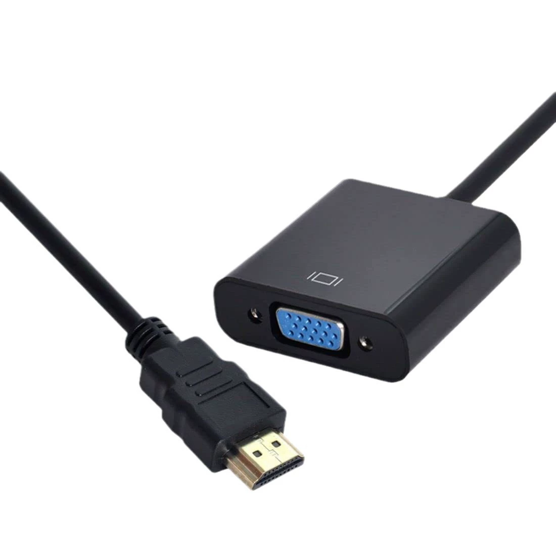 Кабель-конвертер HDMI на VGA для ТВ/ноутбука HDCPhdmitovga, конвертер HD
