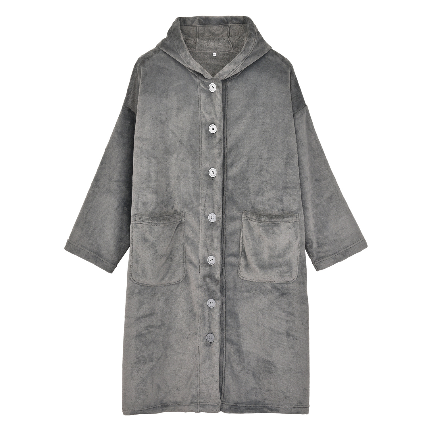 WF526K 차콜 그레이 여성 가디건