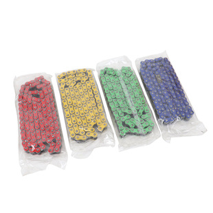 Wholesale 428H color chain 110 section suitable for kart ATV ATV off-road motorcycle modified chain