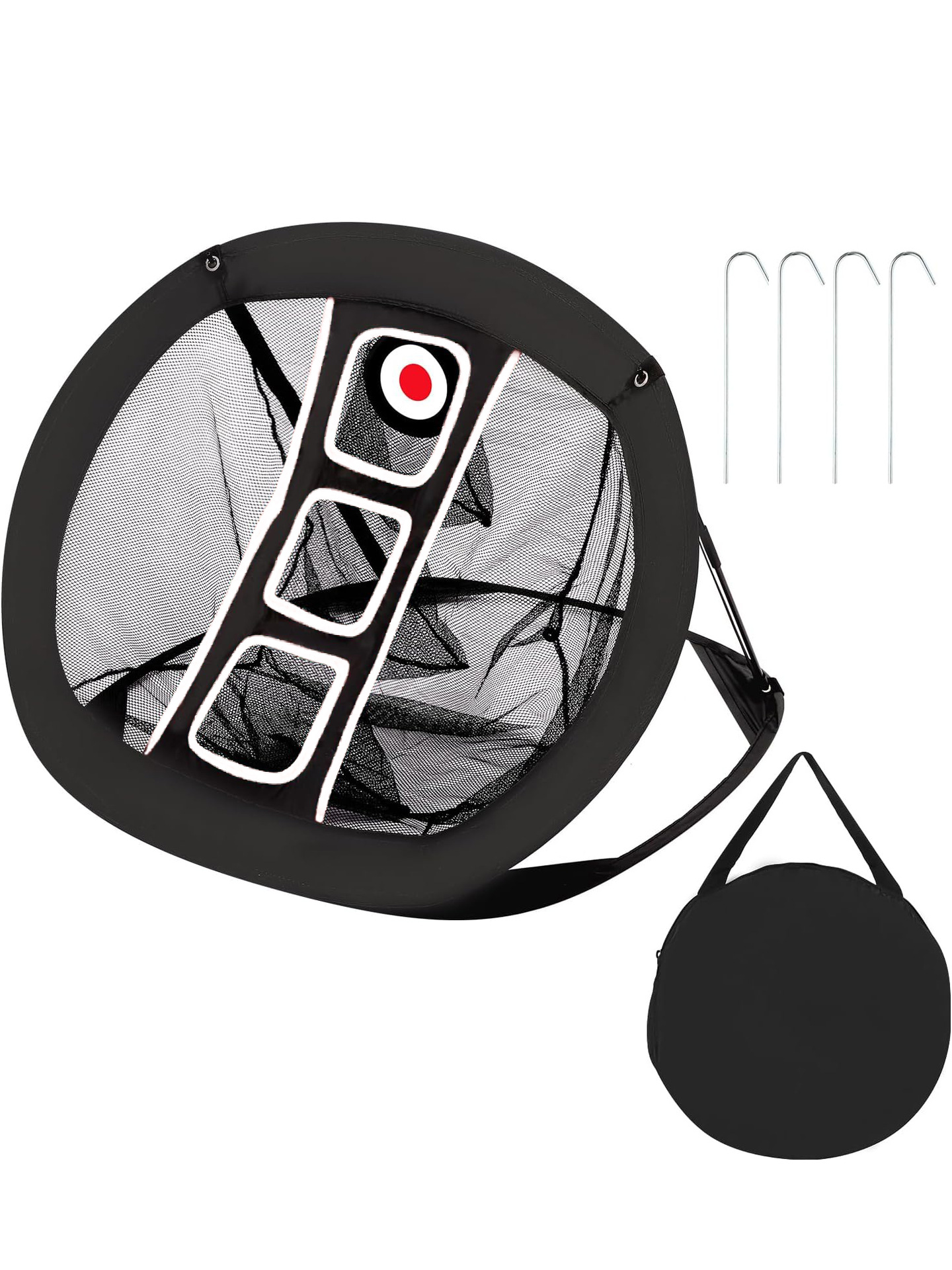 ゴルフ練習ネット室内用カッティングネット角型練習ネット集球ネットカッティング練習用品簡易折りたたみ