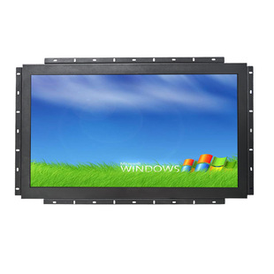 Mku Metal Shell Monitor 23.6inch 24inch Industrial Control Display Ac220V/Dc12V/24V Power Supply Optional
