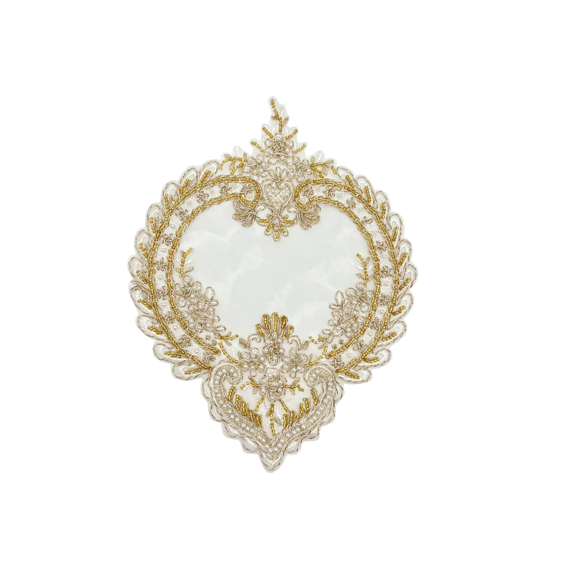 encaje dorado bordado arco pegatinas vestido de boda vestido de espectáculo traje de baño accesorios tela pegatinas materiales de decoración stock image 7