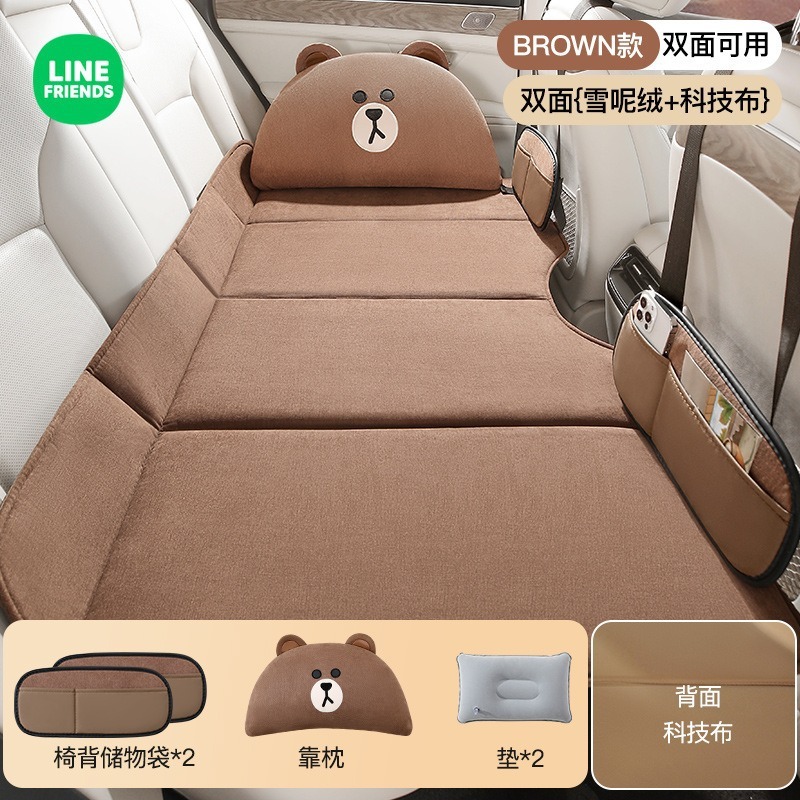 車の後ろの列のマットレスの自動車の後部座席の赤ちゃんの睡眠マットの神器の子供の乗用車のsuvは旅行のマットレスを折り畳みます。|undefined