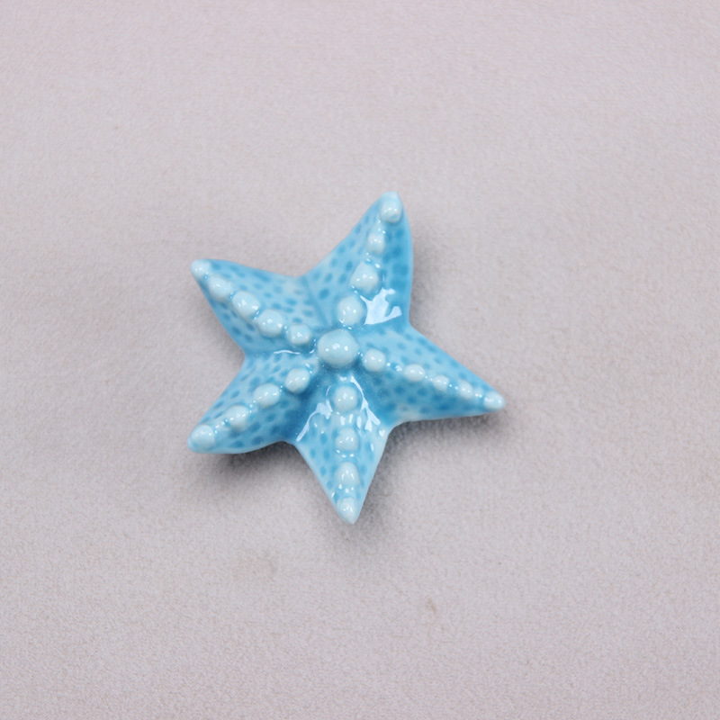 Zakka日本式陶磁器箸棚海星箸棚ペン棚家庭装飾小置物金魚鉢装飾置物