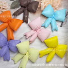 DIY リボンジュエリー小さな香りの綿充填生地かわいいピンクの小さなジュエリーバッグペンダントハンギングチェーンガールハート