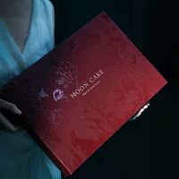 2025 новых высококачественных подарочных коробок для лунных пряников на фестиваль середины осени, 68 штук, пустые коробки с логотипом, оптом