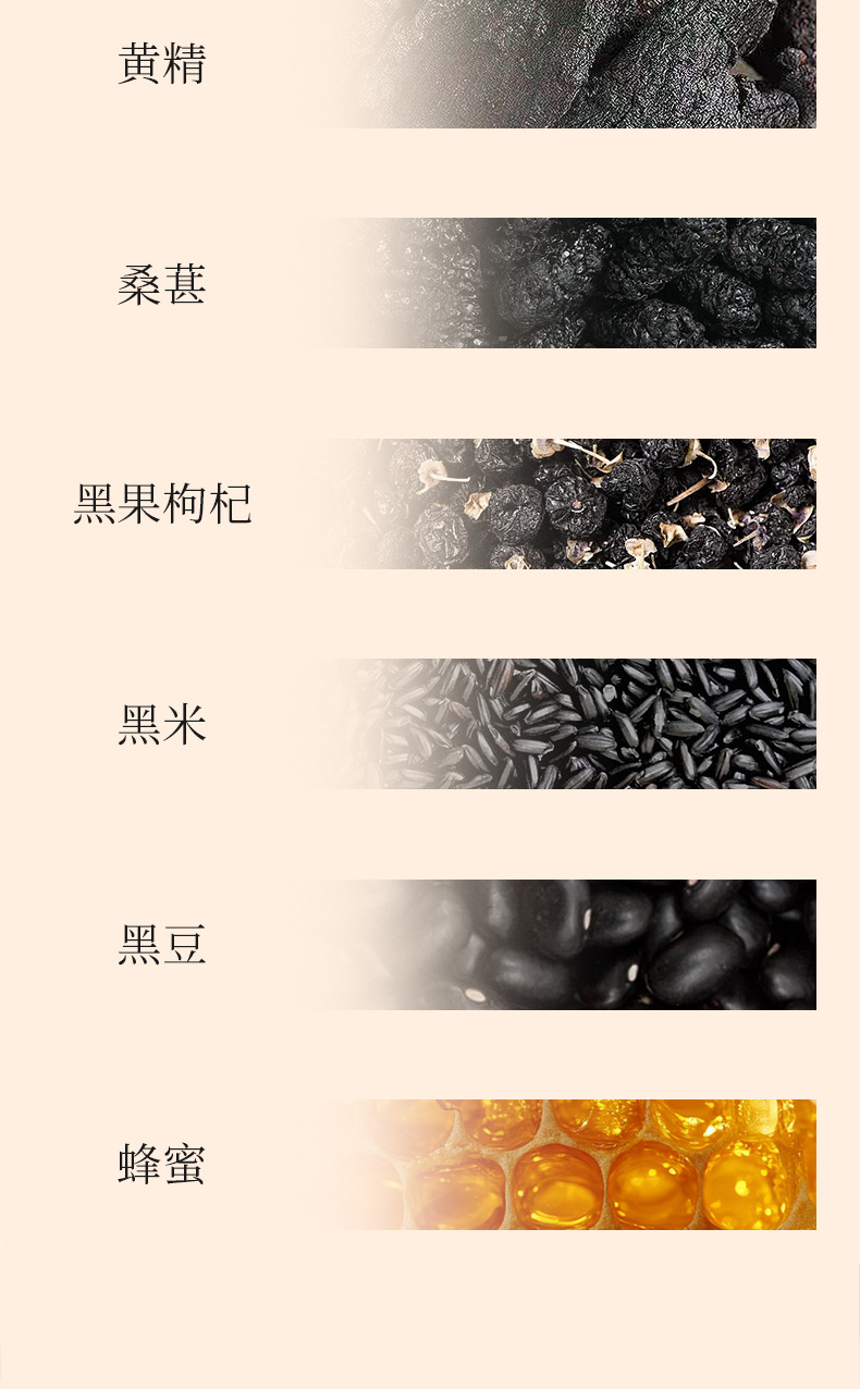 Huangjing Five Black Sesame Balls 162g Wax-Sealed Individually Wrapped Herbal Wellness Balls quality and texture