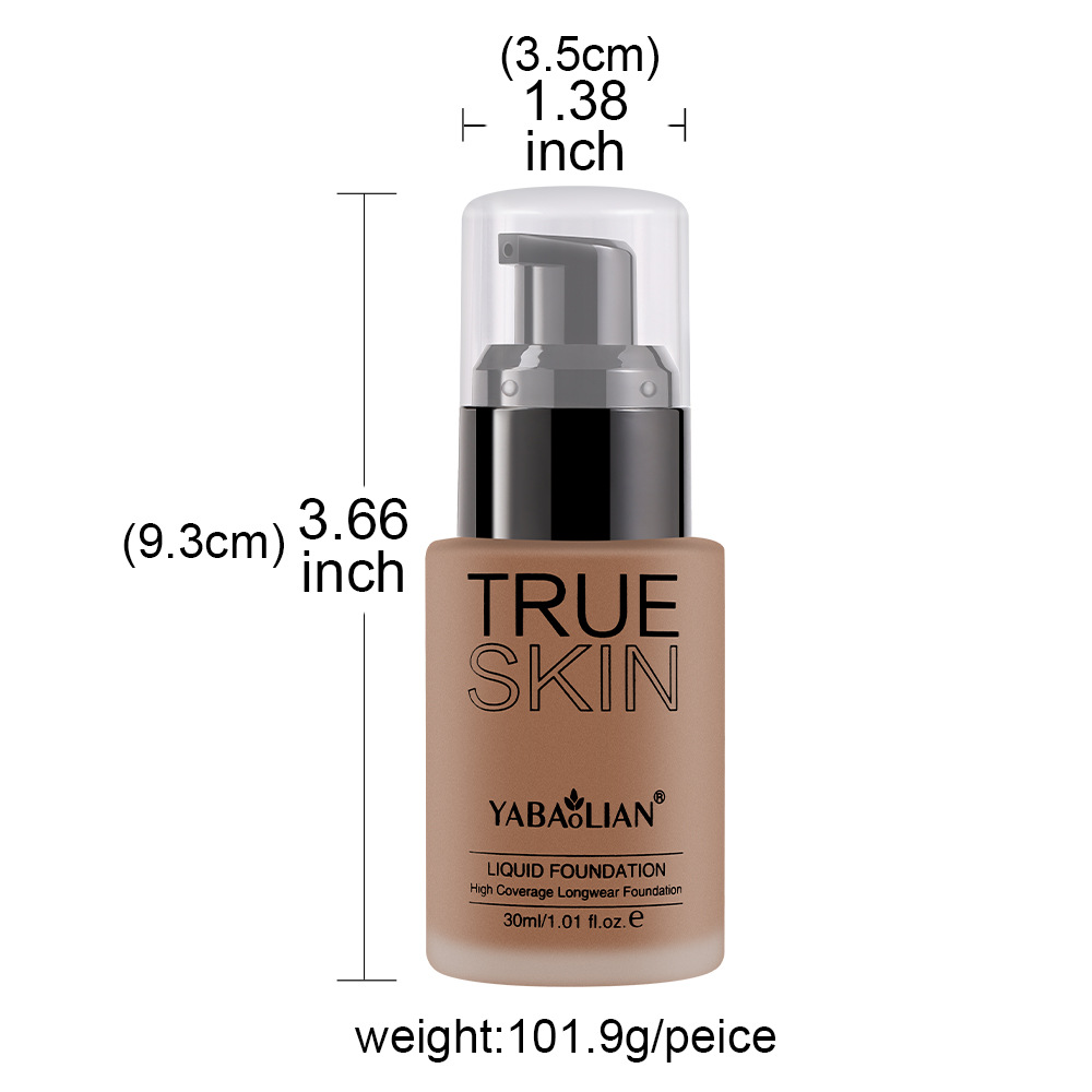 Bestseller Wholesale YABAOLIAN Foundation Liquid Skin Tone Correction Moisturizing Lightweight Concealer_voghion.com