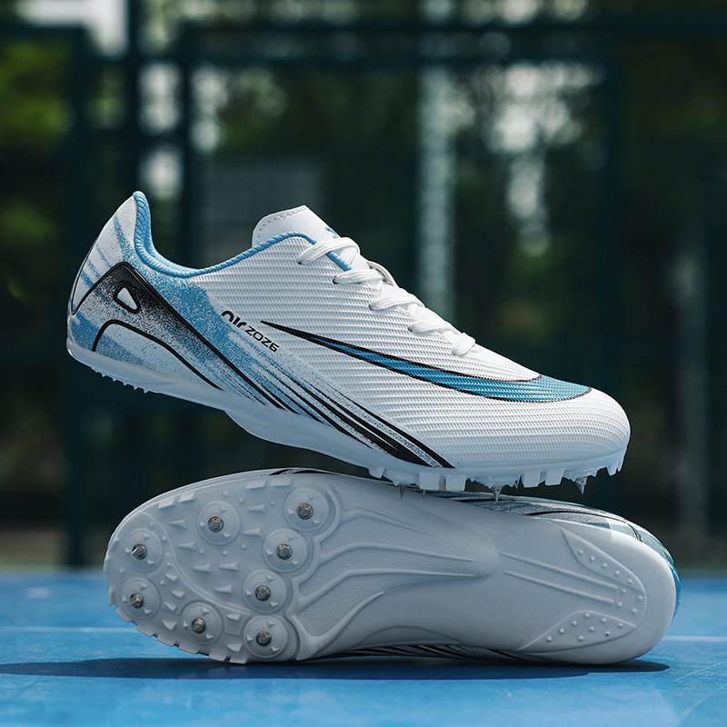 Zapatos de clavos de pista y campo para estudiantes, zapatos de carrera deportiva para hombres y mujeres, zapatos de entrenamiento para hombres, carreras de salto de distancia image 4