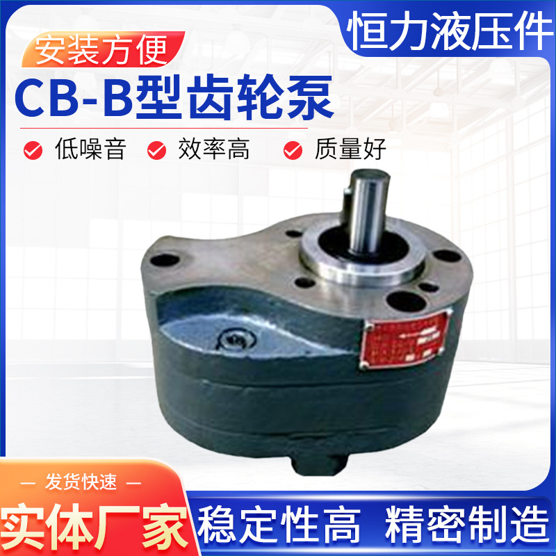 液压齿轮泵厂家批发CB-B型齿轮泵规格多样低压微型泵