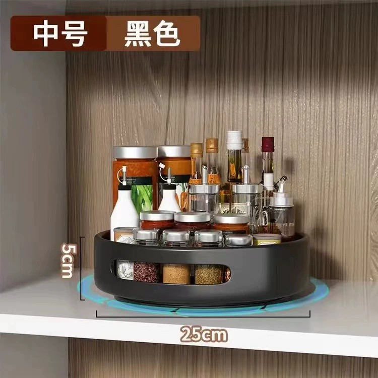 Storage Rack Storage Box Rotating Kitchen from Yomiego