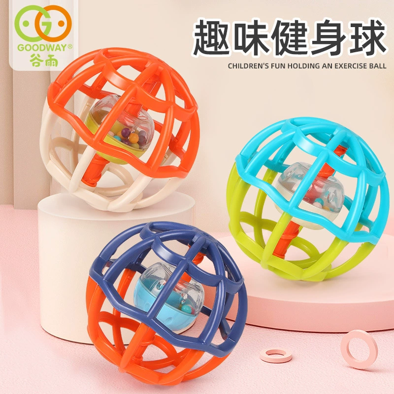 谷雨 Hand ball, beanbag from soft rubber for gym for crawling, smart toy