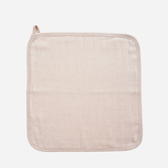 30x30 Baby Saliva Bibs, Infant Gauze Towels, Washcloths, Newborn & Children's 6-Layer Solid Color Cotton Small Square Handkerchiefs