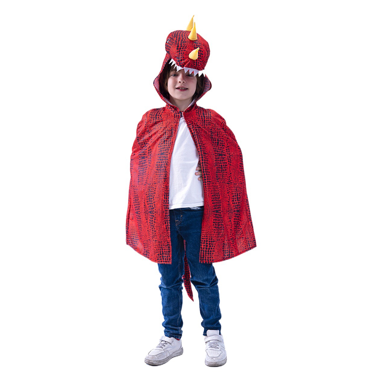 Halloween niños capa de dinosaurio vestido de fiesta espectáculo de escenario COS escenario transfronterizo distribución de comercio exterior al por mayor