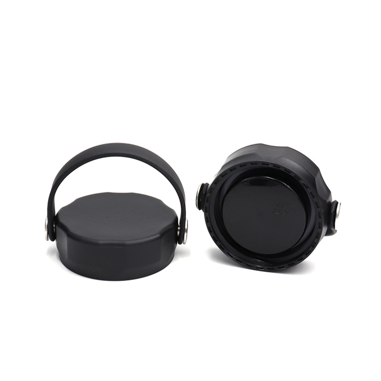 Tapa de remache de encaje de Amazon Tapa de plástico para frasco de vacío de boca grande Tapa de paja de mano para olla espacial hydroflask