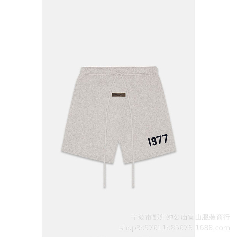Fear of God Essentials 1977 Sweat Shorts Light Oatmeal