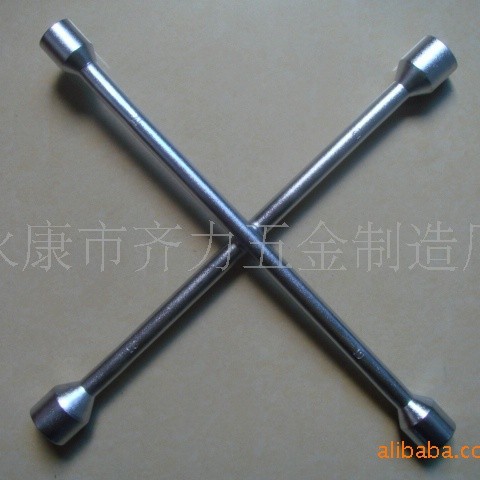 工厂直销镀铬十字套筒扳手，十字架柄轮胎扳手(图)