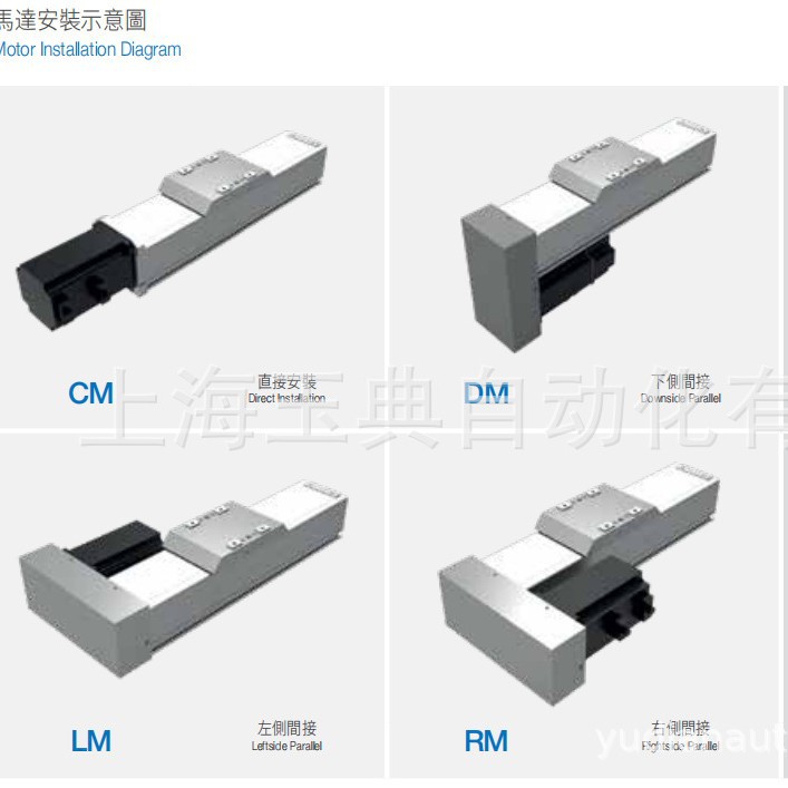 AIMSW-178系列台湾AIM品牌日规全密式螺杆直线电缸滑台模组