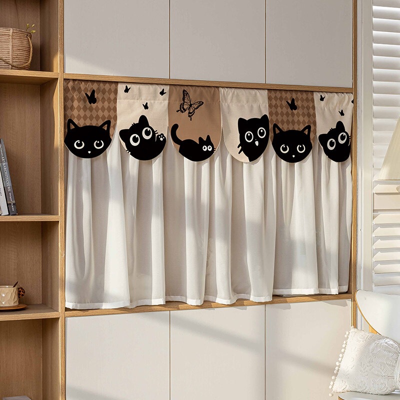 Cabinet Cover Curtain, No-Drill Pull Curtain, Short Curtain, Bookcase, Shoe Cabinet, Clutter Cover Curtain, Storage Cabinet Dustproof Curtain, Sheer Curtain Cabinet Cover Curtain, No-Drill Pull Curtain, Short Curtain, Bookcase, Shoe Cabinet, Clutter Cover Curtain, Storage Cabinet Dustproof Curtain, Sheer Curtain