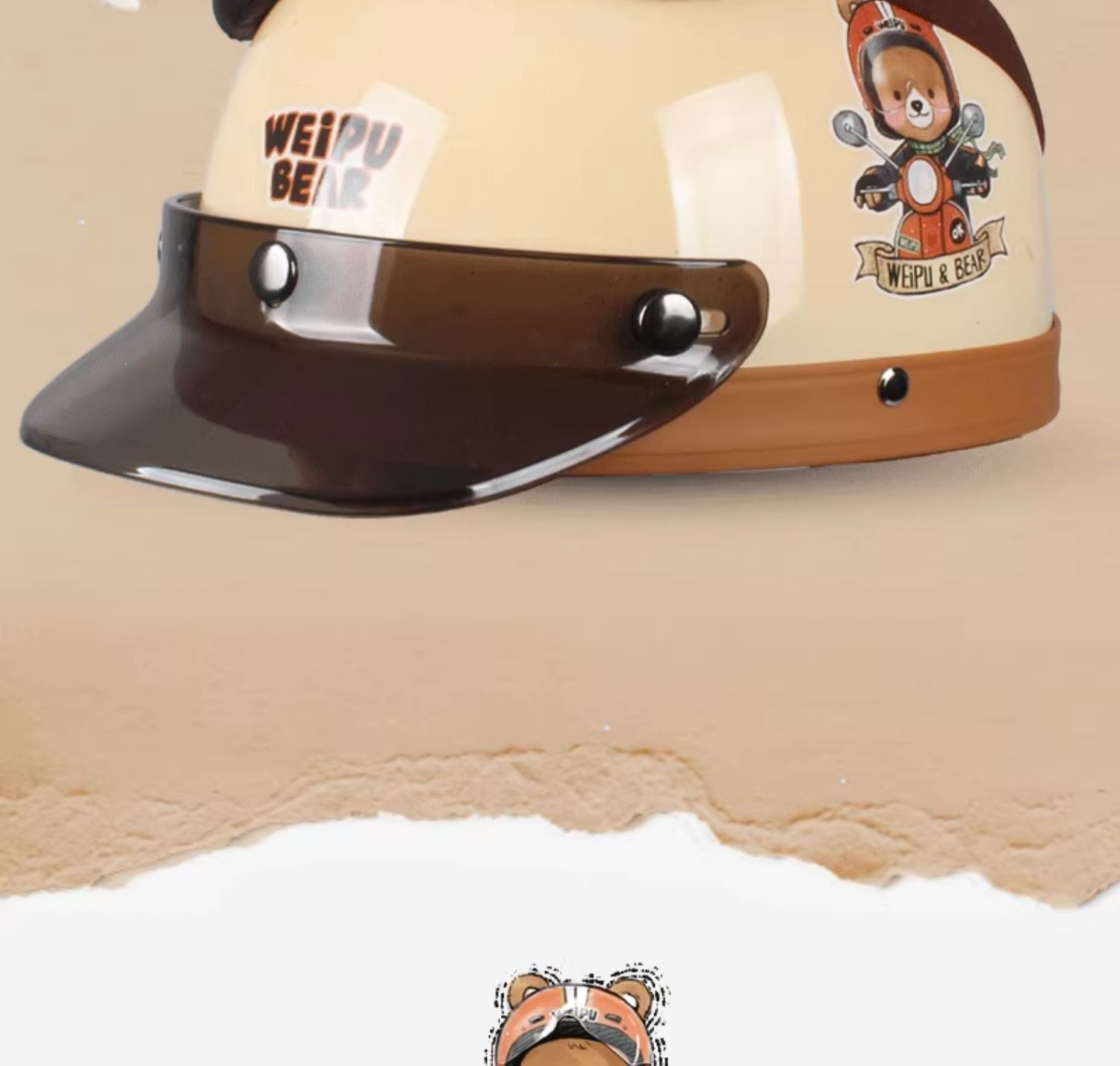 3C certified electric motorcycle helmet, unisex, suitable for all seasons, half helmet, summer sun protection, vintage safety helmet for electric scooters