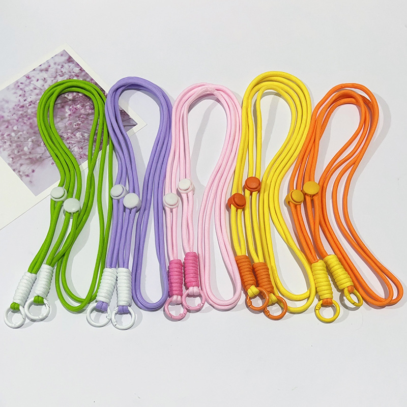 Popular Mobile Phone Diagonal Lanyard, Adjustable Mobile Phone Strap, Back Clip Lanyard, Plush Mobile Phone Back Clip, Mobile Phone Lanyard