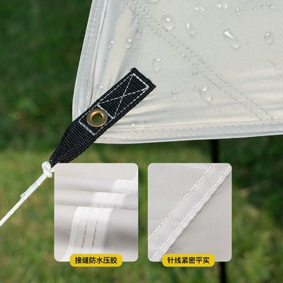 Camping Supplies Silver Coated Curtain Avtomobil yan çətirləri