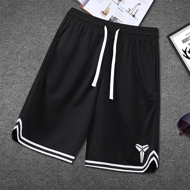 American Basketball Pants Sports James Lakers Kobe Printed Shorts Training Quick-drying Nets Loose Shorts Men