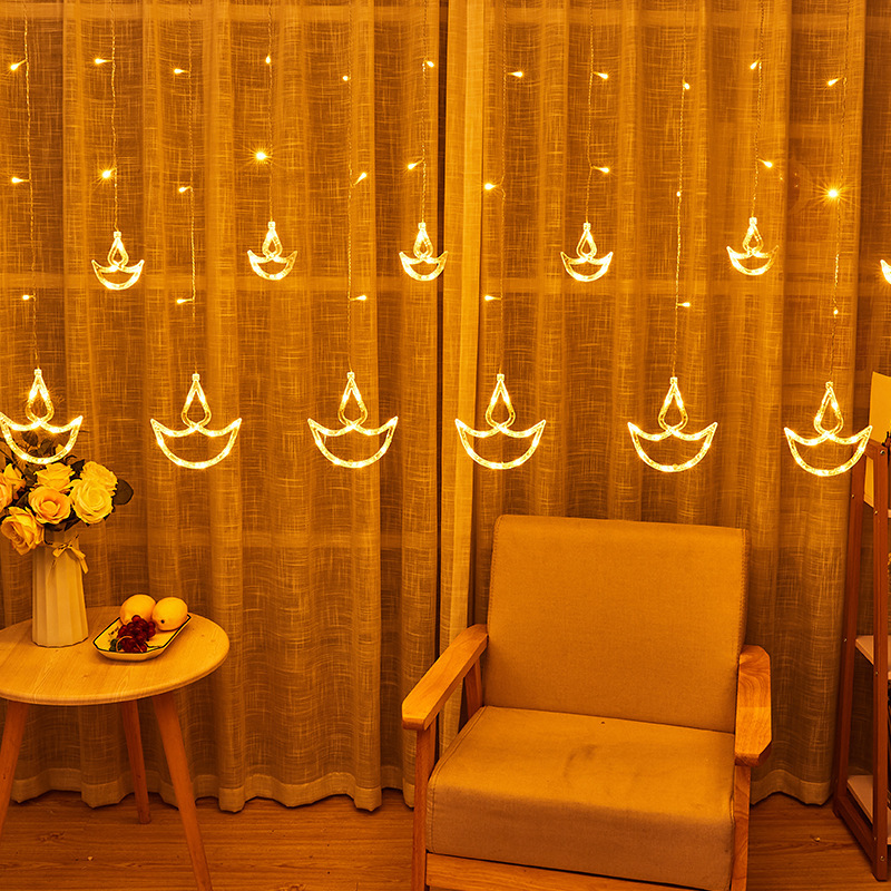 나는 노란 빛을 따뜻하게한다.